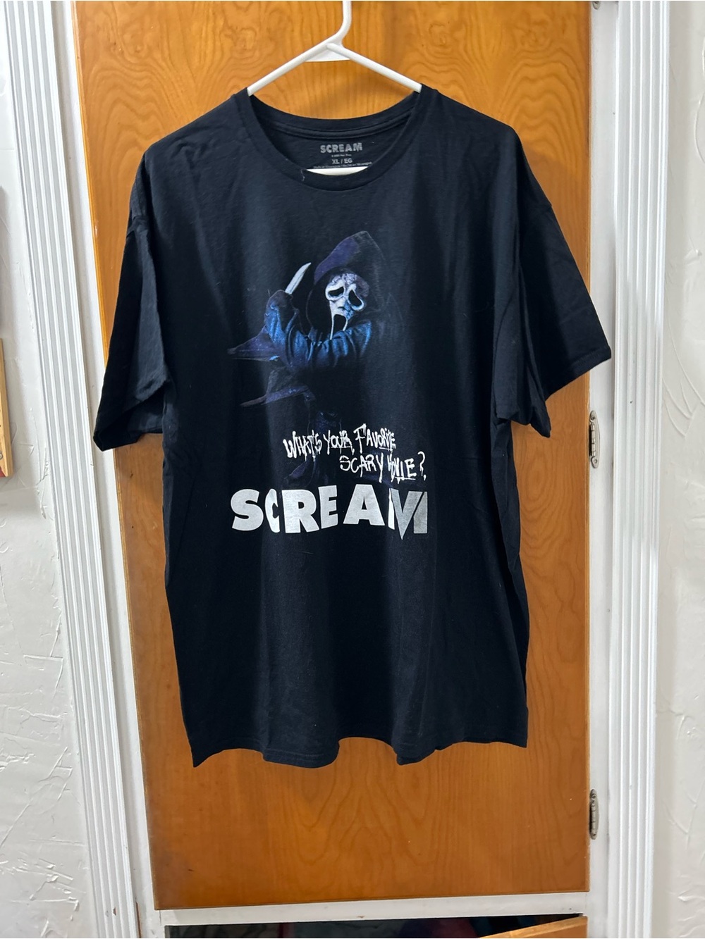 GhostFace Graphic Black Short Sleeve Tee